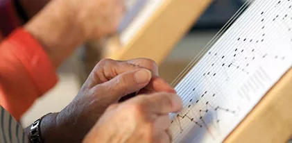 Musiktherapie mit der Veeh-Harfe