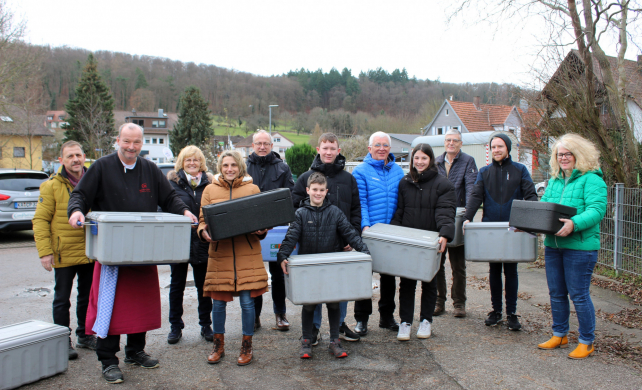 Bild 1: Essensaktion Diakoniestation Remchingen 01