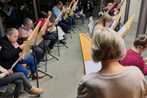 Konzentrierte Spieler*innen beim Konzert_2024