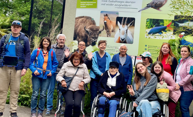 Zoobesuch WG Gruppe